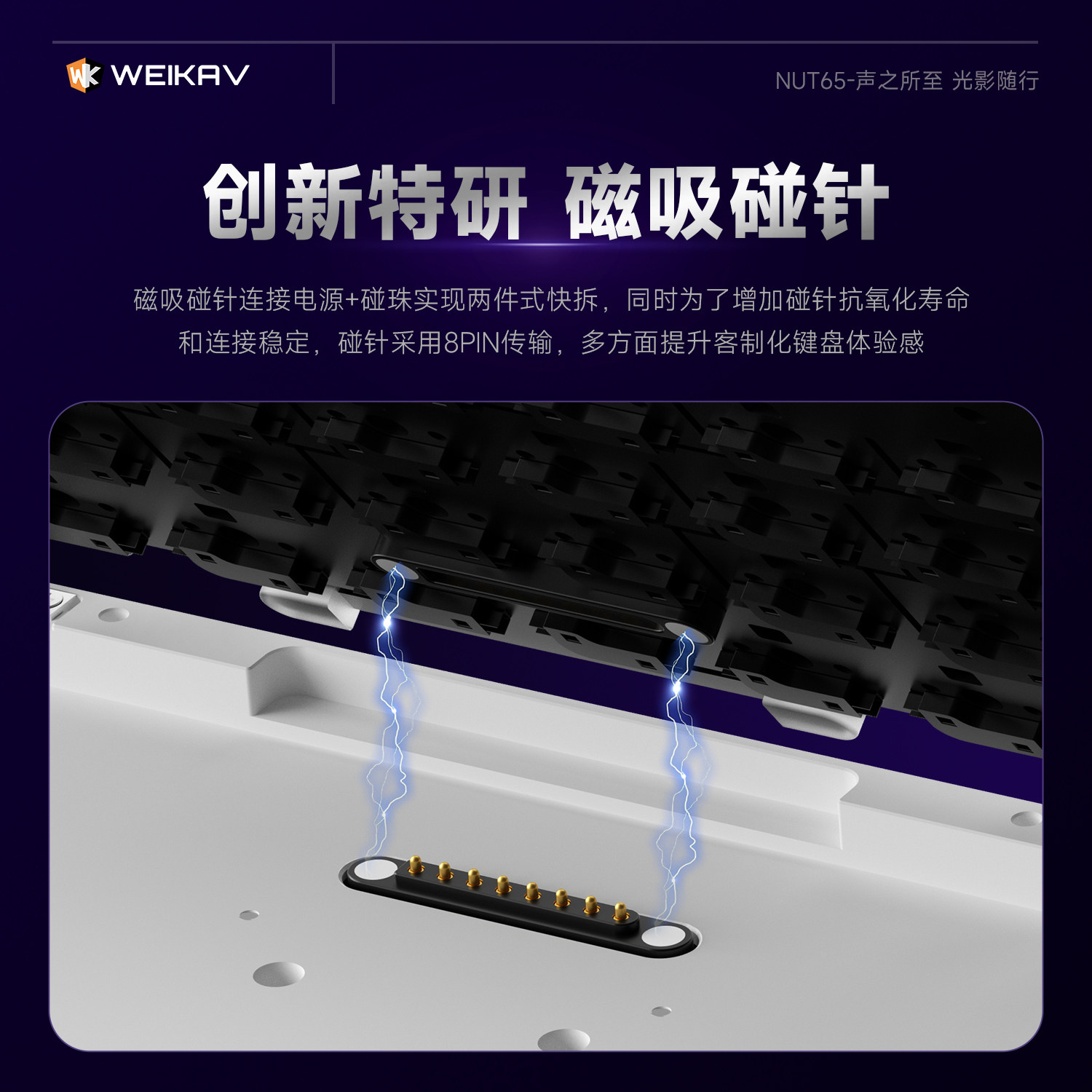 New Weikav Nut65 Aluminum Mech - đánh giá và giá Gaming Keyboard Nearby