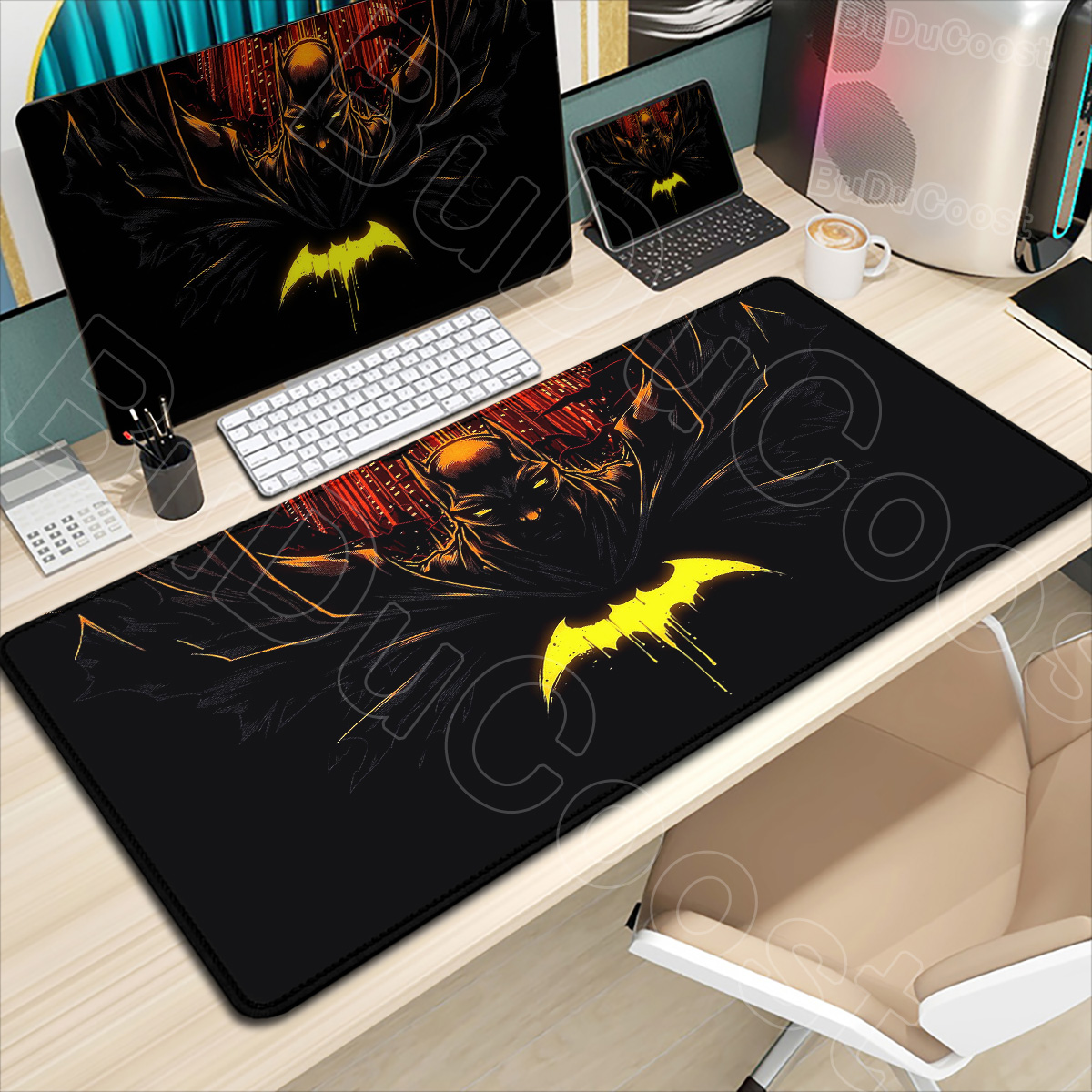 B-Batman Mouse Pad HD Large Ga - đánh giá và giá Gaming Keyboard Higround