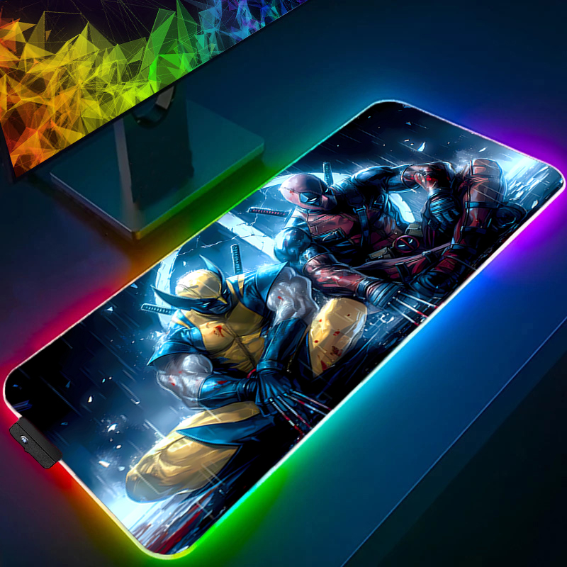 LED Mouse Pad Gaming Backlight - đánh giá và giá Gaming Keyboard Brands