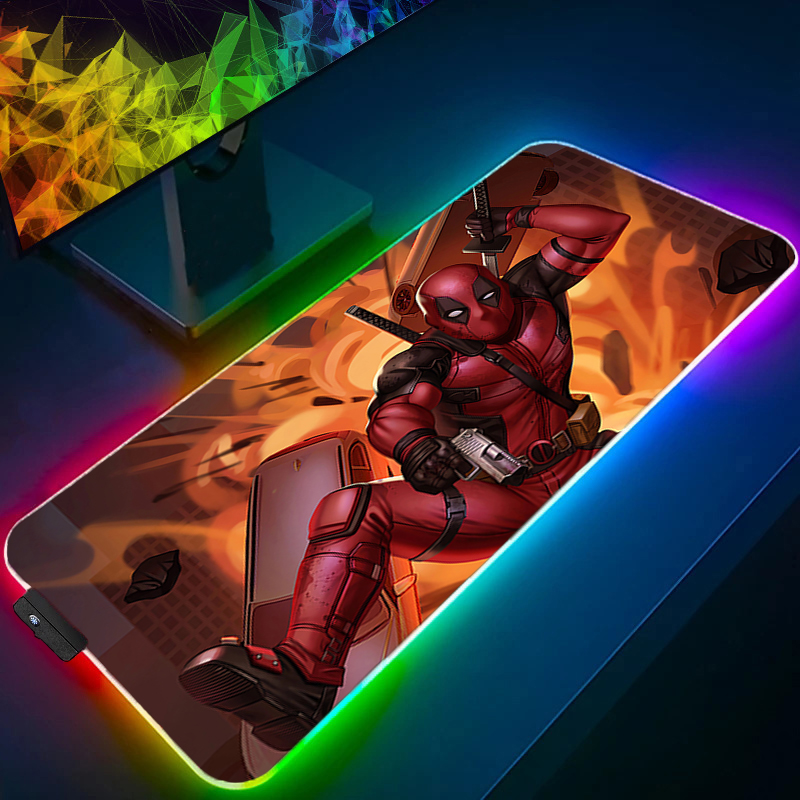 LED Mouse Pad Gaming Backlight - đánh giá và giá Gaming Keyboard Brands