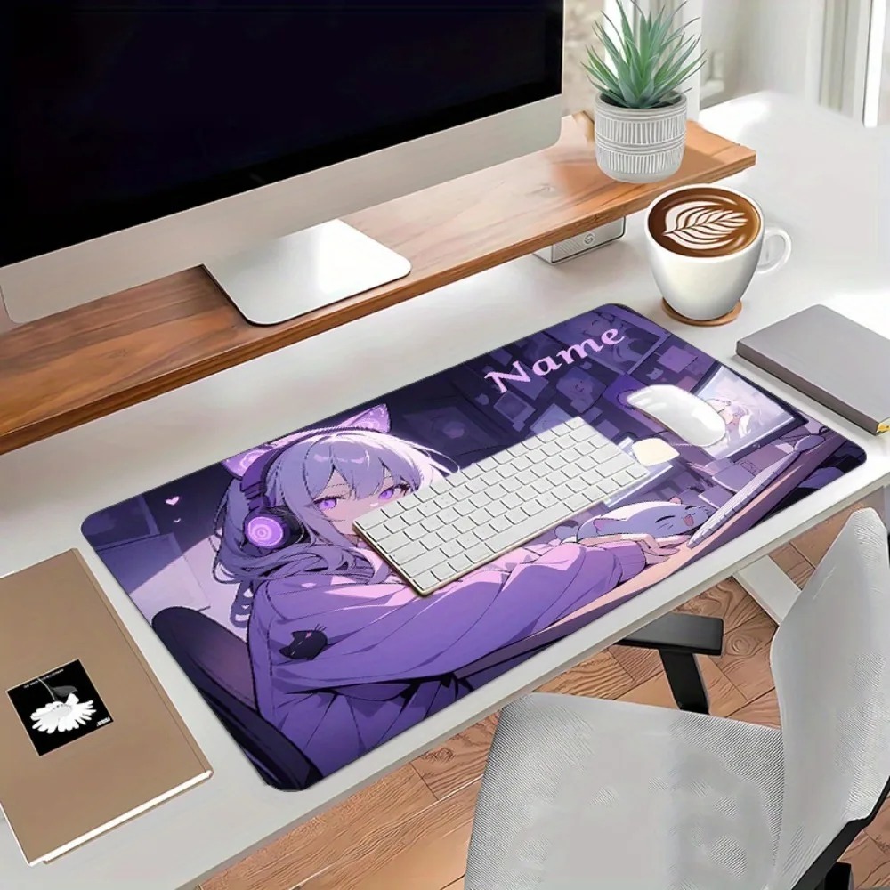 Anime Girl Gaming Large Desk M - đánh giá và giá Gaming Keyboard Name