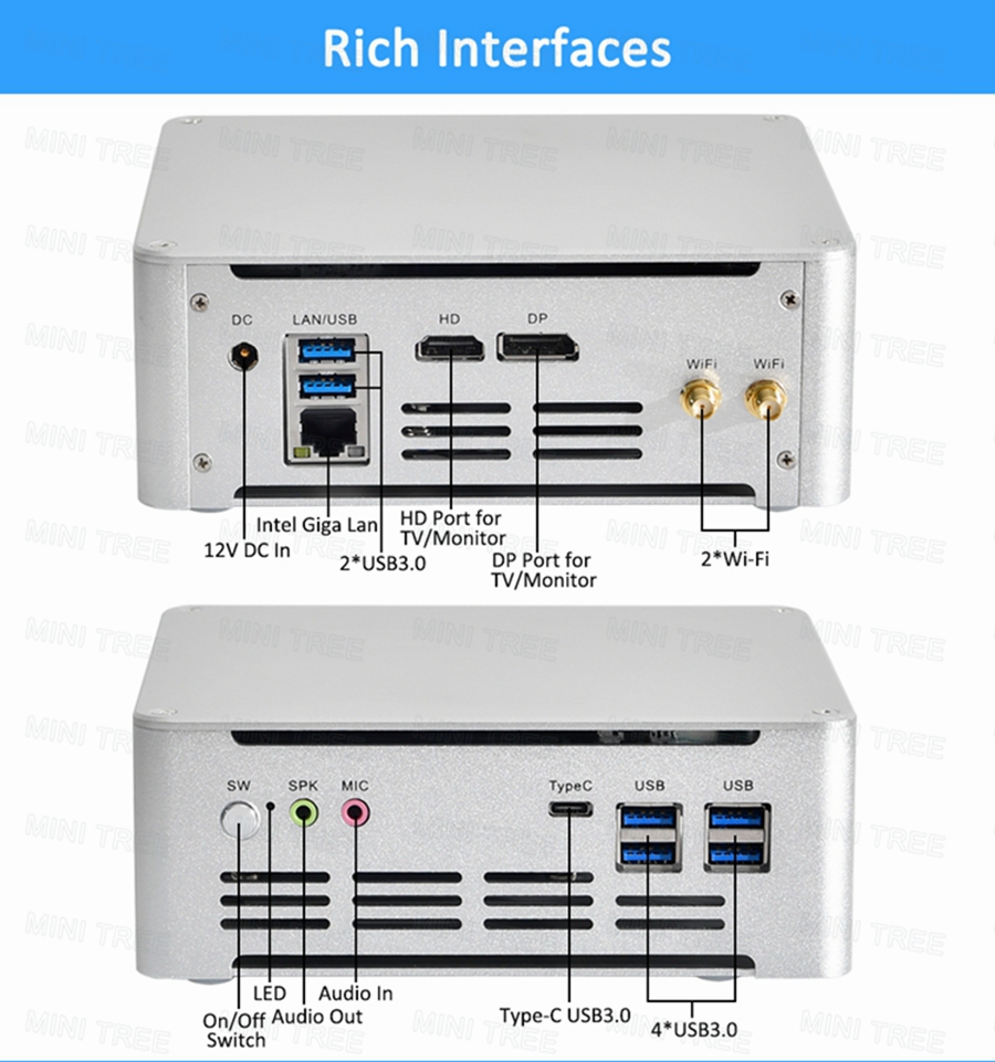 Win11 Mini PC Cube 13Th Gen Co - đánh giá và giá Intel Cpu Core I5